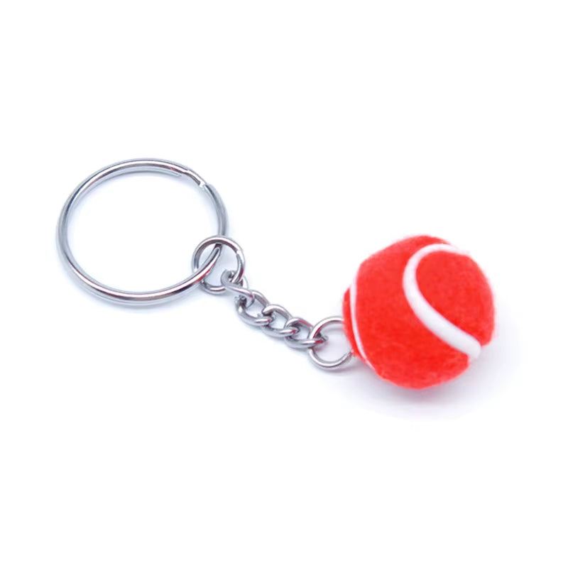 Volleyball Keychain Ornaments Business Volleyball Gift Volleyball Football Beach Ball Pendant Key Chain Key Rings Sport