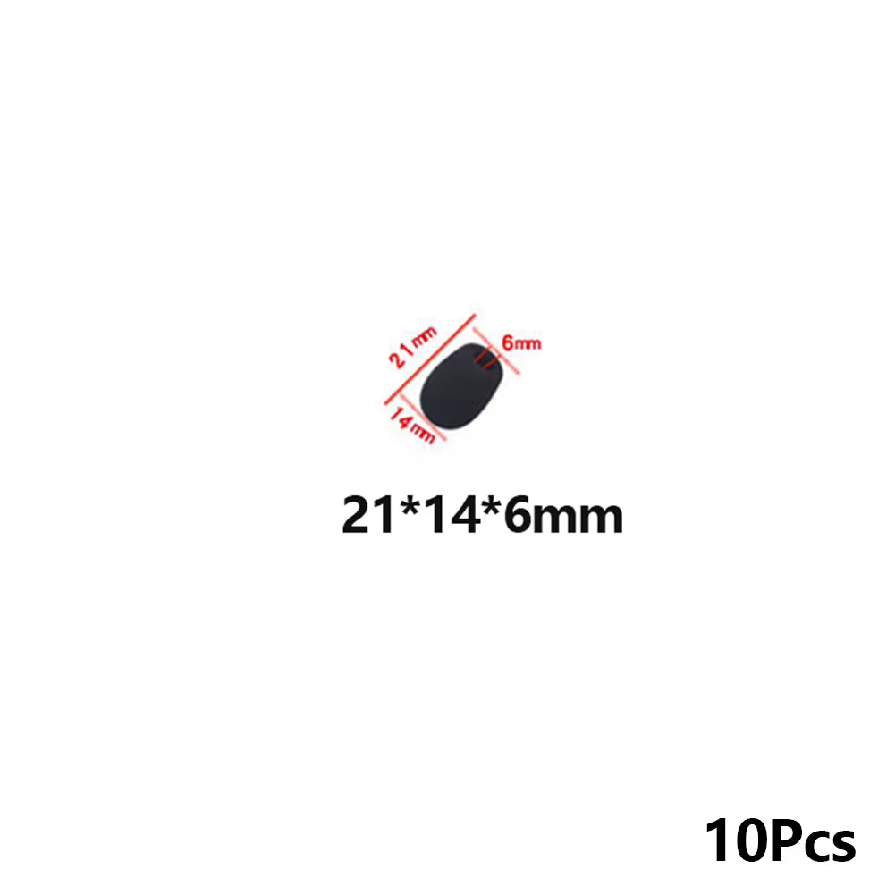 10Pcs Foam Mini Microphone Covers Mic Protector Replacement Headset Windshield Sponge Covers Microphone Cover for Meeting Mic