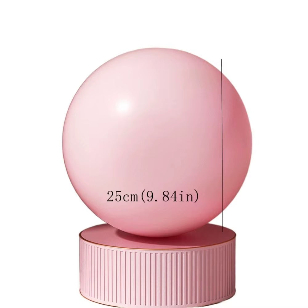 Balance Ball PVC Yoga Ball Mini Exercise 25Cm Yoga Fitness Ball Slip Resistant anti Burst Fitness Pilates Ball Indoor Training