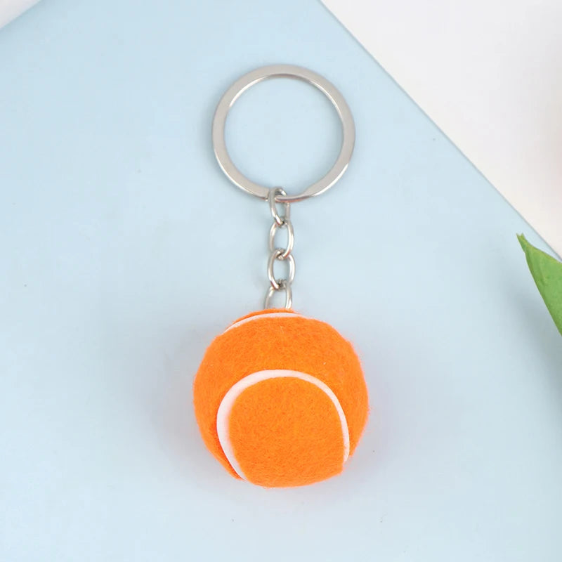 Volleyball Keychain Ornaments Business Volleyball Gift Volleyball Football Beach Ball Pendant Key Chain Key Rings Sport