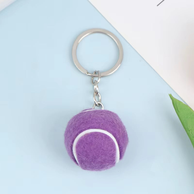 Volleyball Keychain Ornaments Business Volleyball Gift Volleyball Football Beach Ball Pendant Key Chain Key Rings Sport