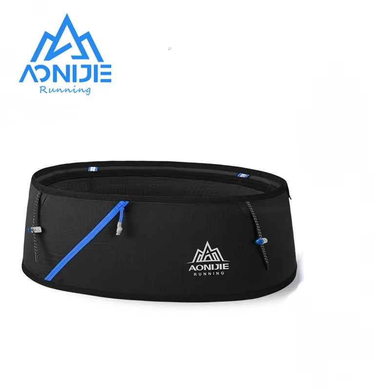 Unisex Hydration Running Belt Superlight Running Waist Bag Trail Marathon Gym Workout Fitness Mobile Phone Holder W8101