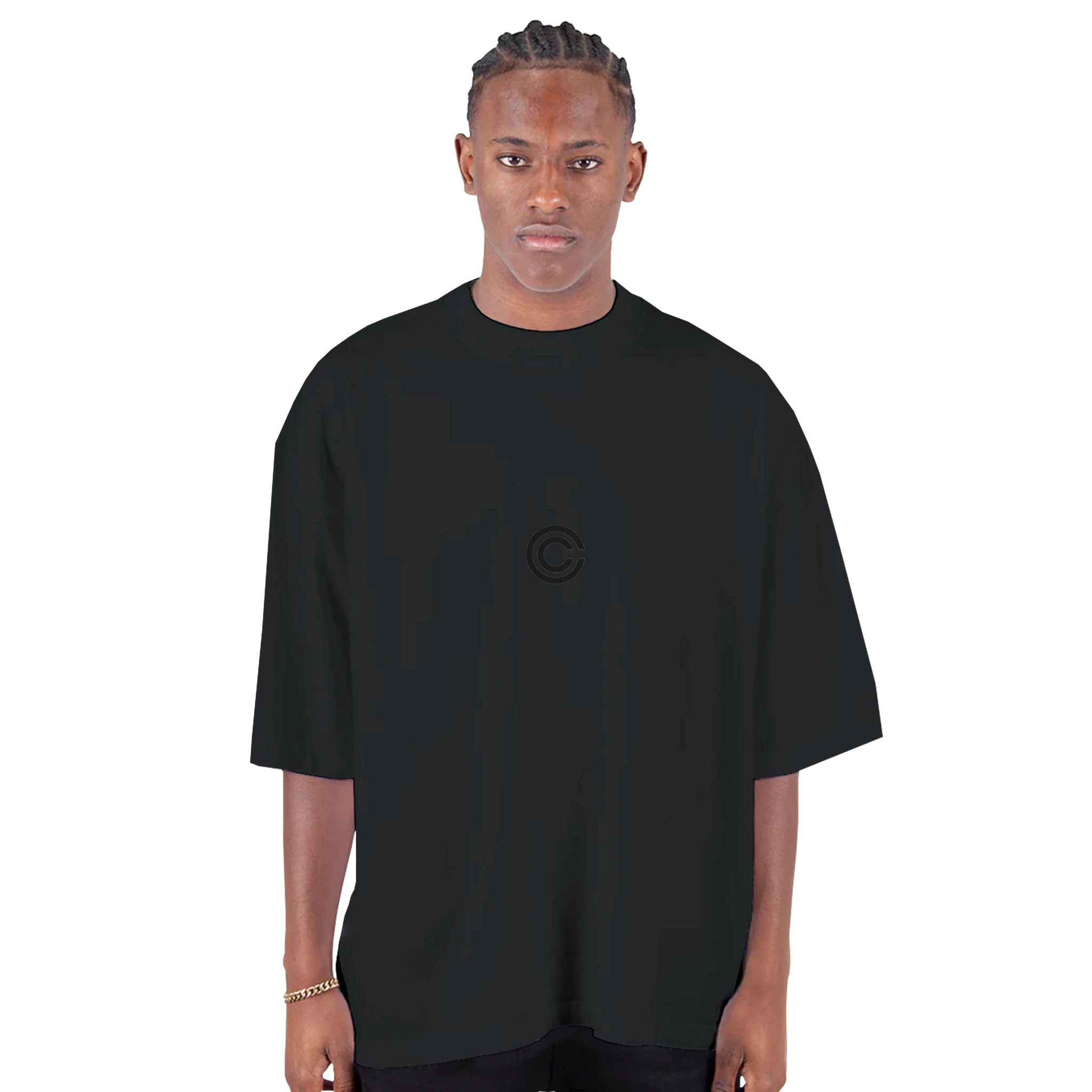 Oversized Drop-Shoulder Crewneck T-Shirt | Shaka Wear SHGDD