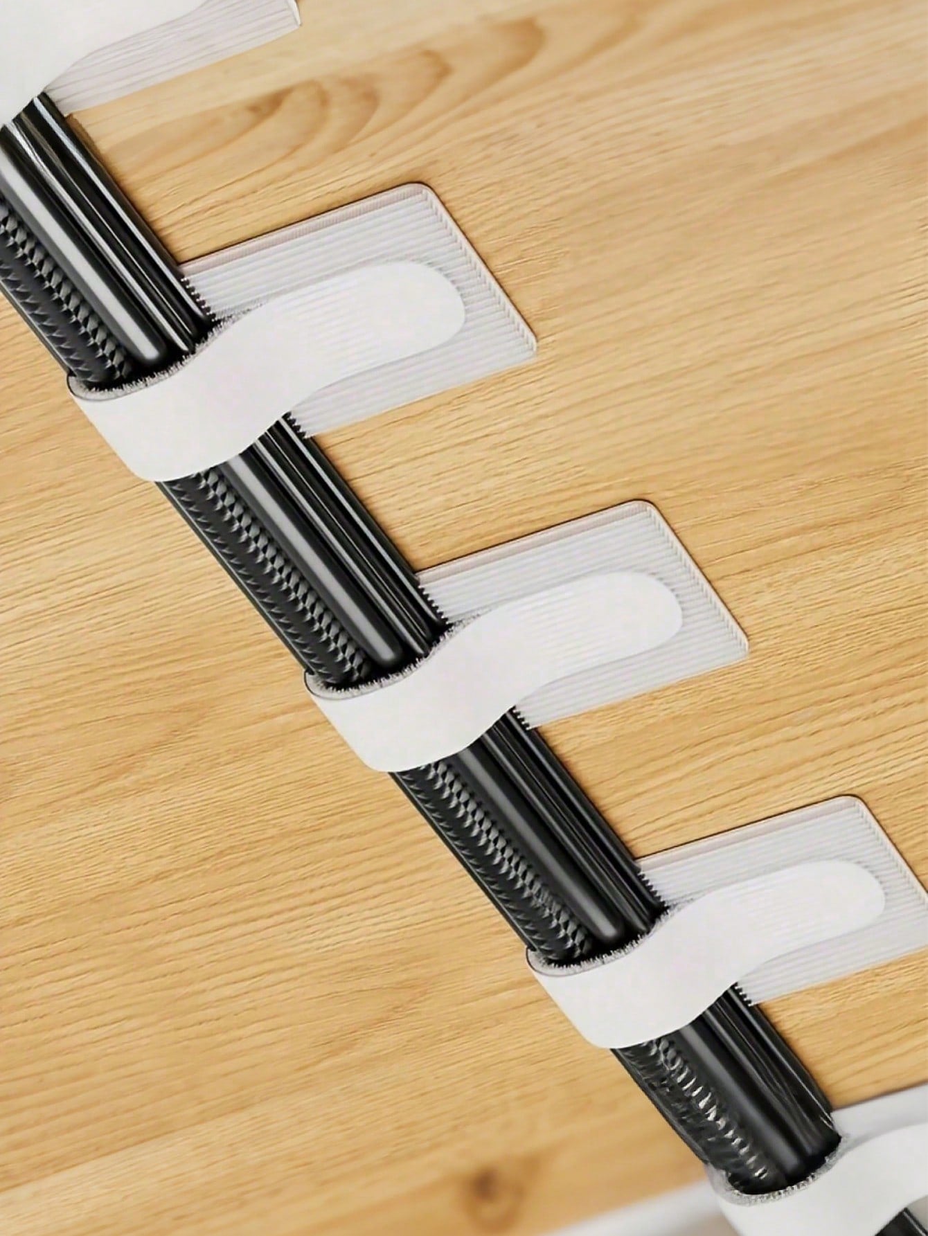 20Pcs Nylon Cable Clips, Desk Data Cable and Computer Wire Organizers, Random Colors