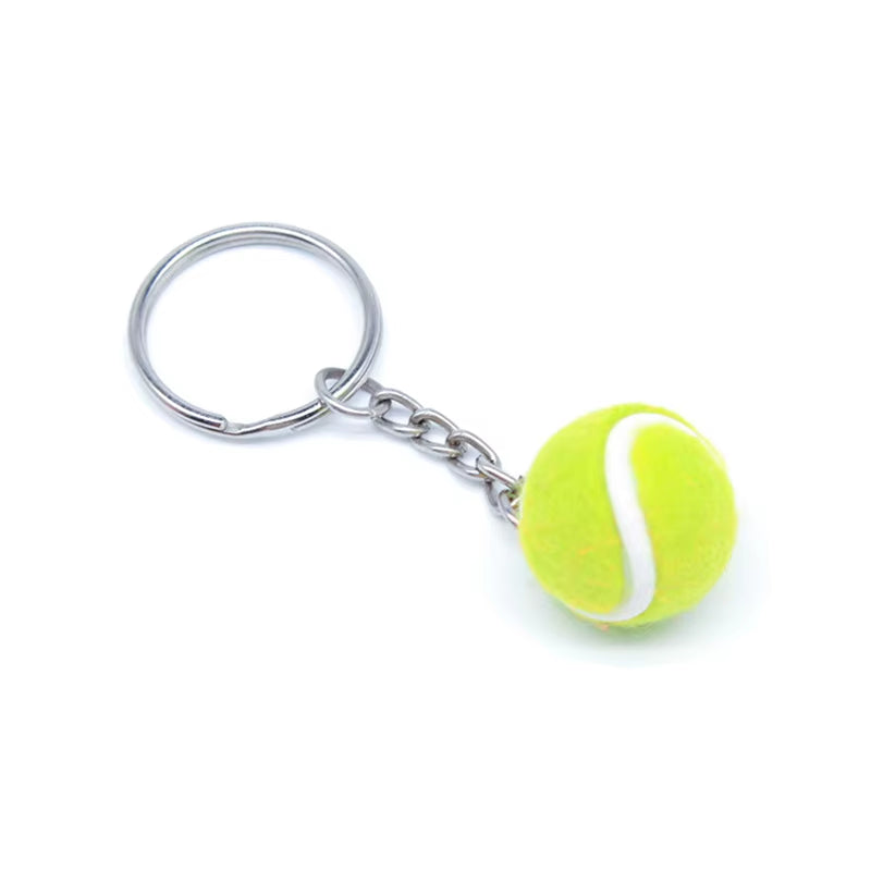 Volleyball Keychain Ornaments Business Volleyball Gift Volleyball Football Beach Ball Pendant Key Chain Key Rings Sport