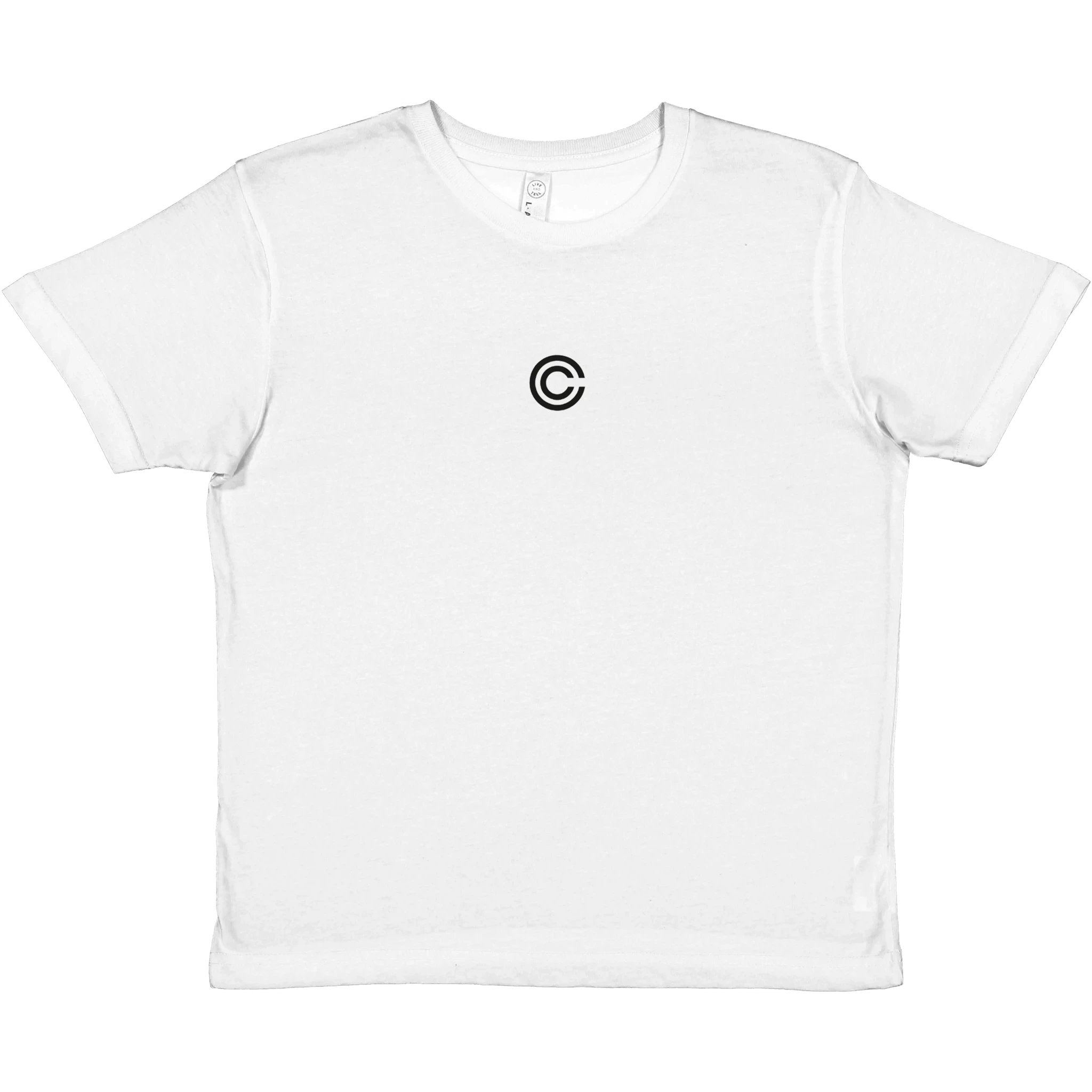 Premium Kids Crewneck T-shirt White