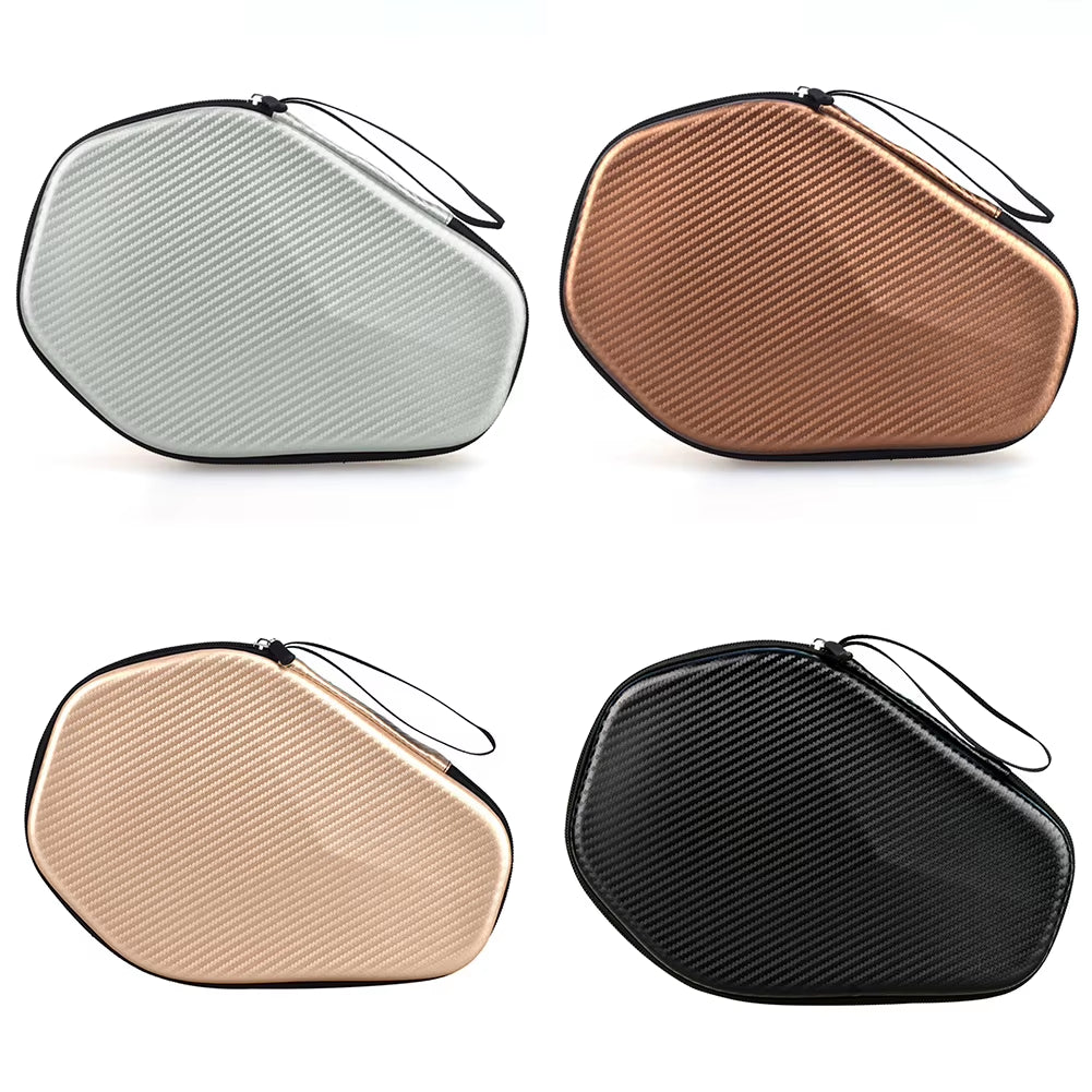 For 2 Pingpong Paddle Bat Table Tennis Racket Case Bag Pingpong Paddle Storage Bag Waterproof Portable Table Tennis Equipment