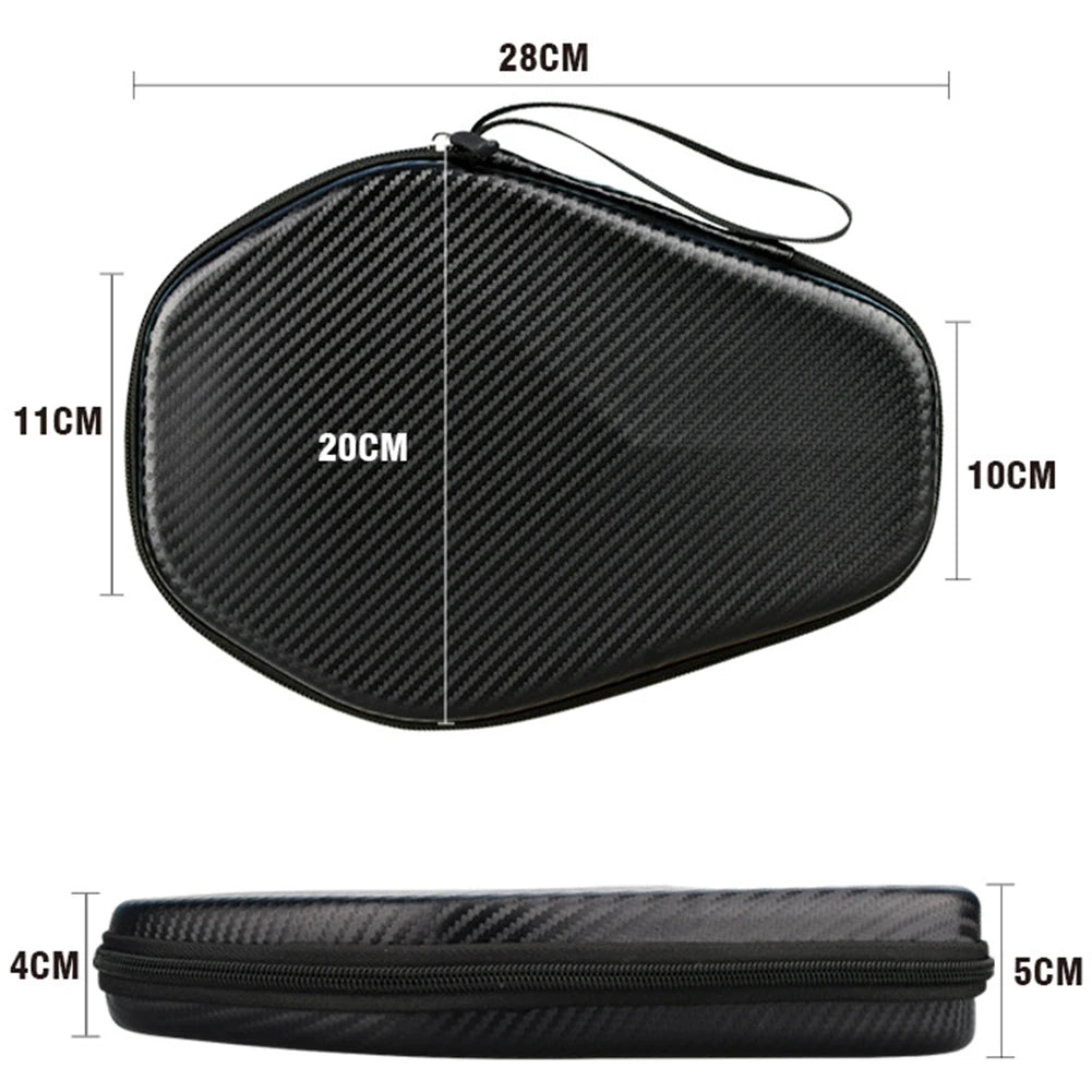 For 2 Pingpong Paddle Bat Table Tennis Racket Case Bag Pingpong Paddle Storage Bag Waterproof Portable Table Tennis Equipment