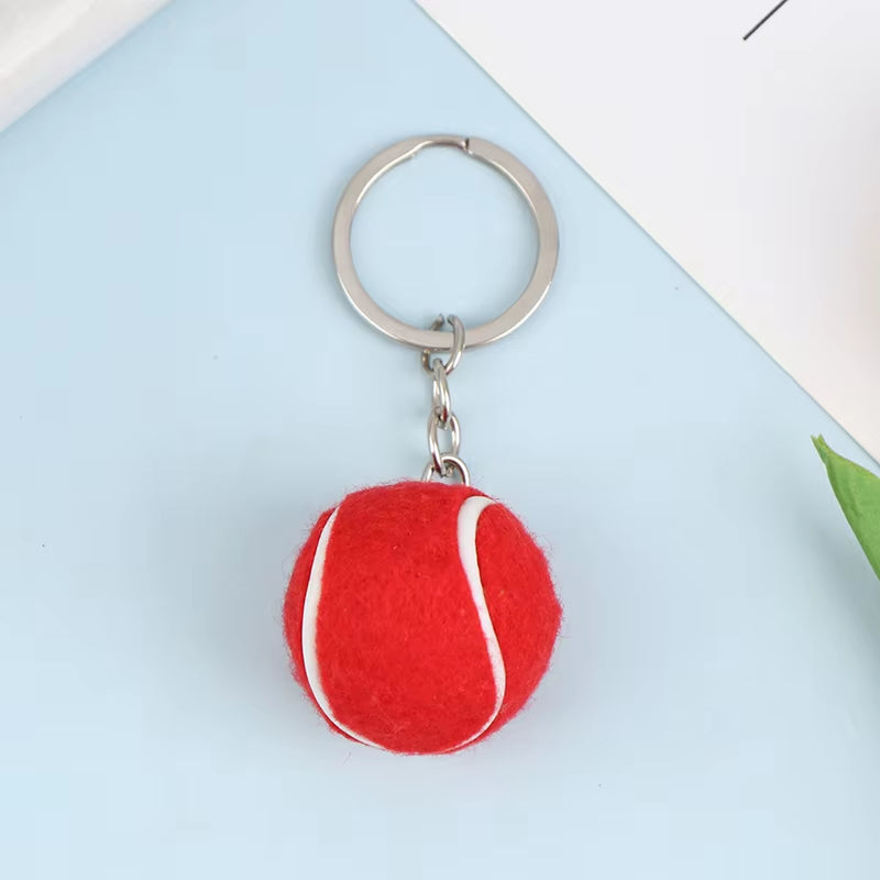 Volleyball Keychain Ornaments Business Volleyball Gift Volleyball Football Beach Ball Pendant Key Chain Key Rings Sport