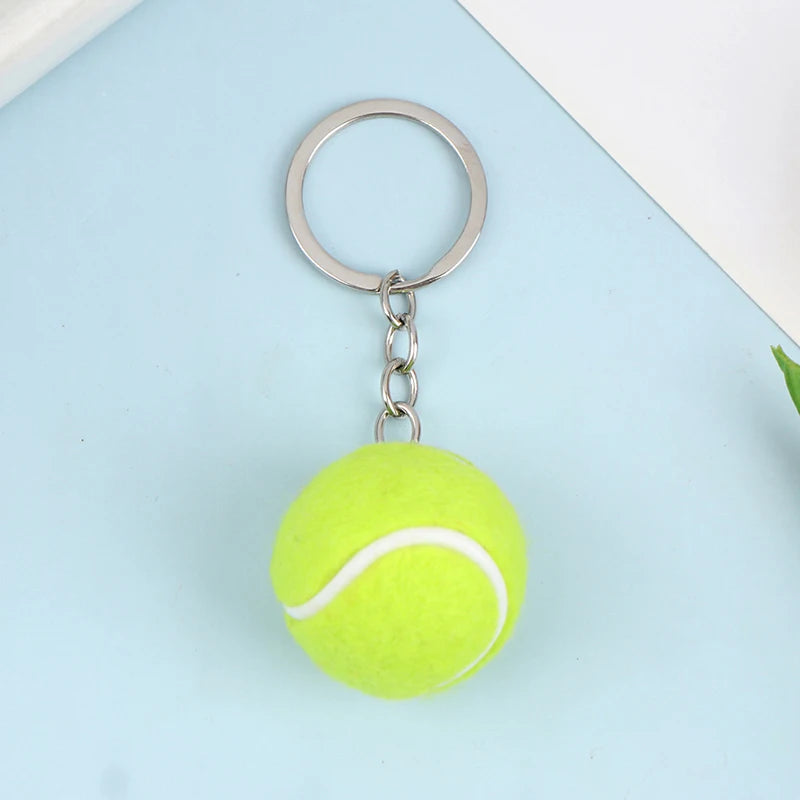 Volleyball Keychain Ornaments Business Volleyball Gift Volleyball Football Beach Ball Pendant Key Chain Key Rings Sport