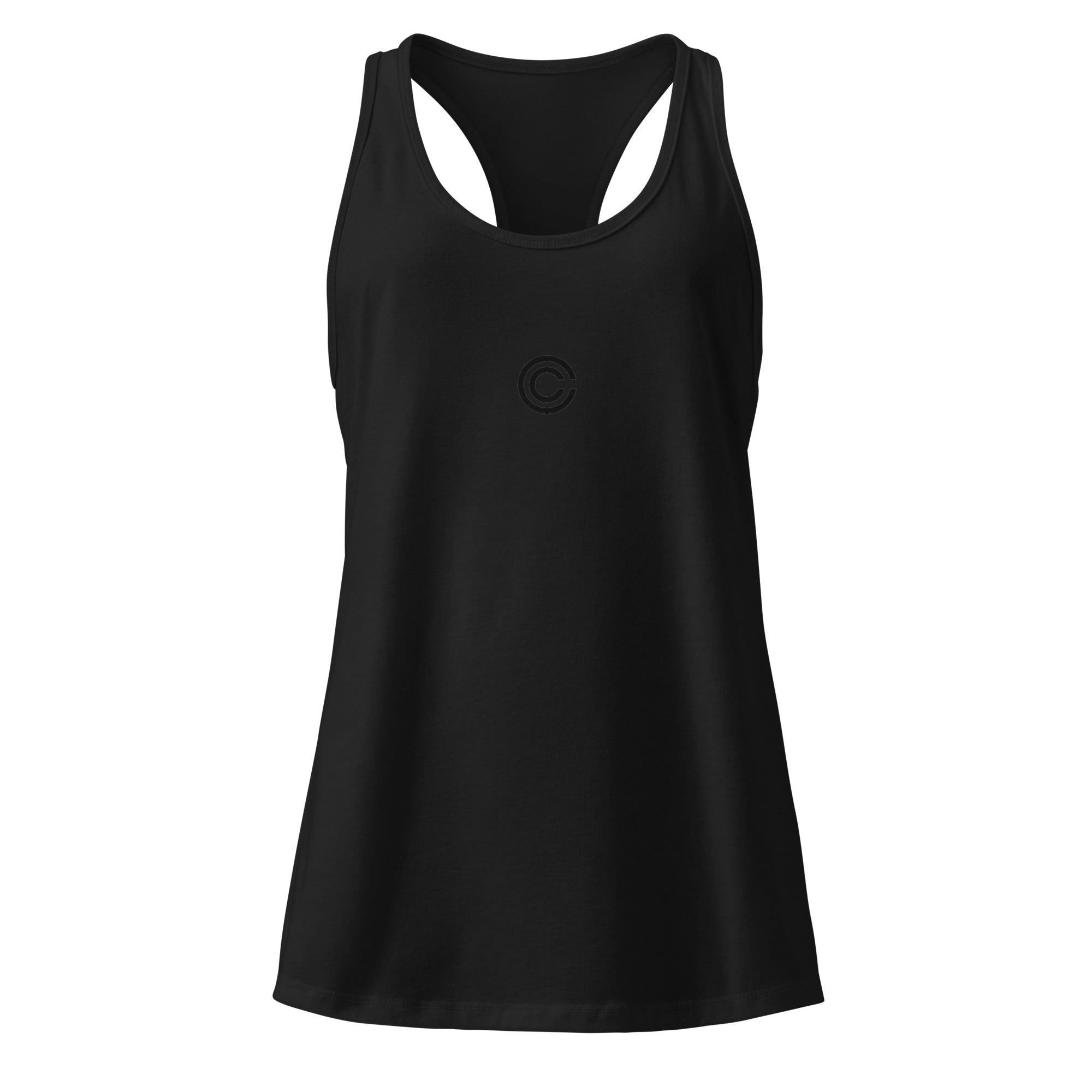Women’s fitted racerback tank top